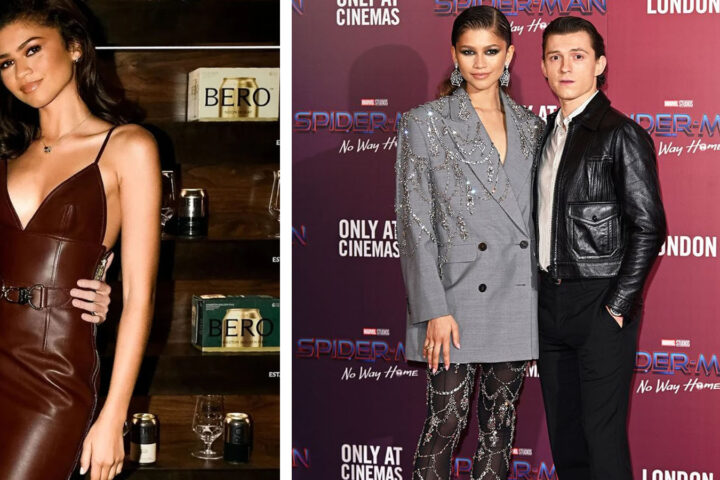 Zendaya and Tom Holland